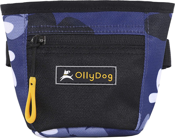 Goodie Treat Bag, Dog Treat Pouch, Waist Belt Clip for Hands-Free Training, Magnetic Closure, Dog Training and Behavior Aids, Three Ways to Wear (Raven S'25)