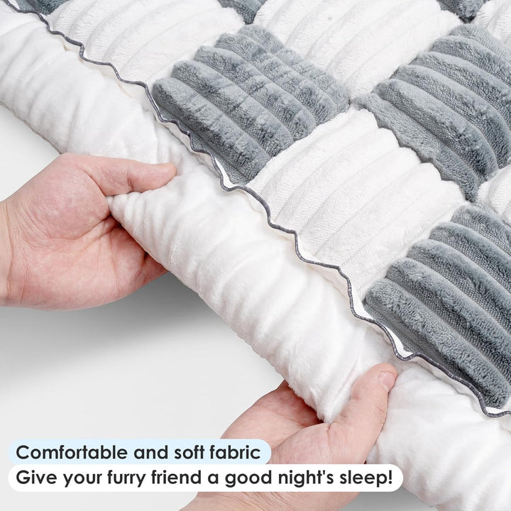 Dog Couch Cover Protector, Couch Covers for Sofa, Velvet Soft, Non Slip, Washable (Grey, 27.6 * 59.1Inch)