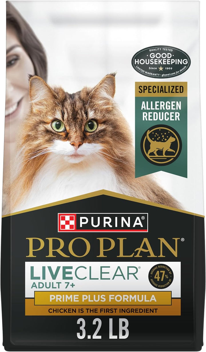Allergen Reducing, High Protein Cat Food, LIVECLEAR Chicken and Rice Formula