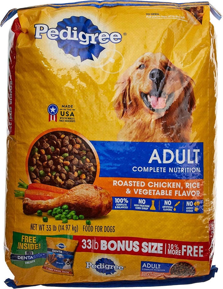 Complete Nutrition Adult Dry Dog Food, Grilled Steak & Vegetable Flavor, 18 Lb. Bag