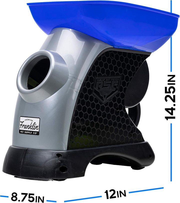 Ready Set Fetch Automatic Tennis Ball Launcher Dog Toy - Electronic Thrower for Fetch + Playtime - Launches up to 40 Feet - Official Size