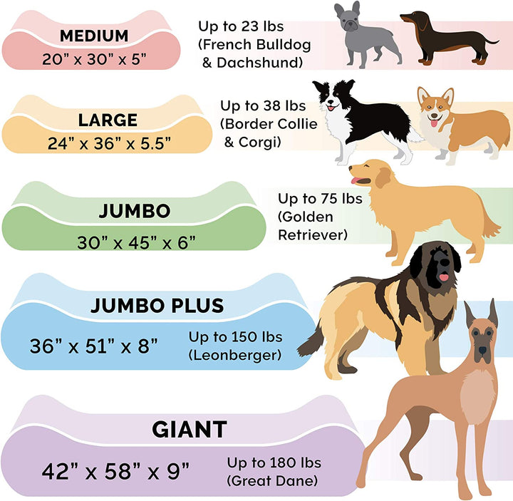 Dog Bed Liner Water-Resistant Contour Luxe Lounger Foam Mattress Protector Cover - White, Large