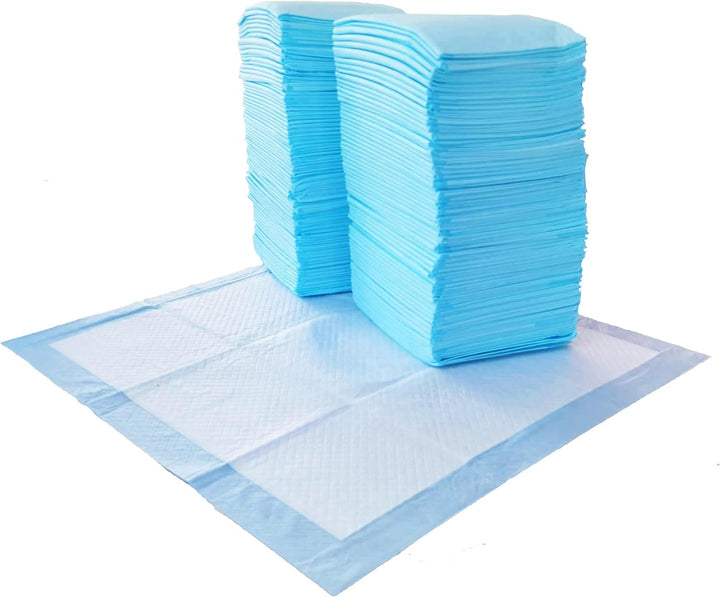 Scented Dog and Puppy Pee Pads, 5-Layer Leak-Proof Super Absorbent, Quick-Dry Surface, Potty Training, Regular (22X22"), 150 Count, Blue