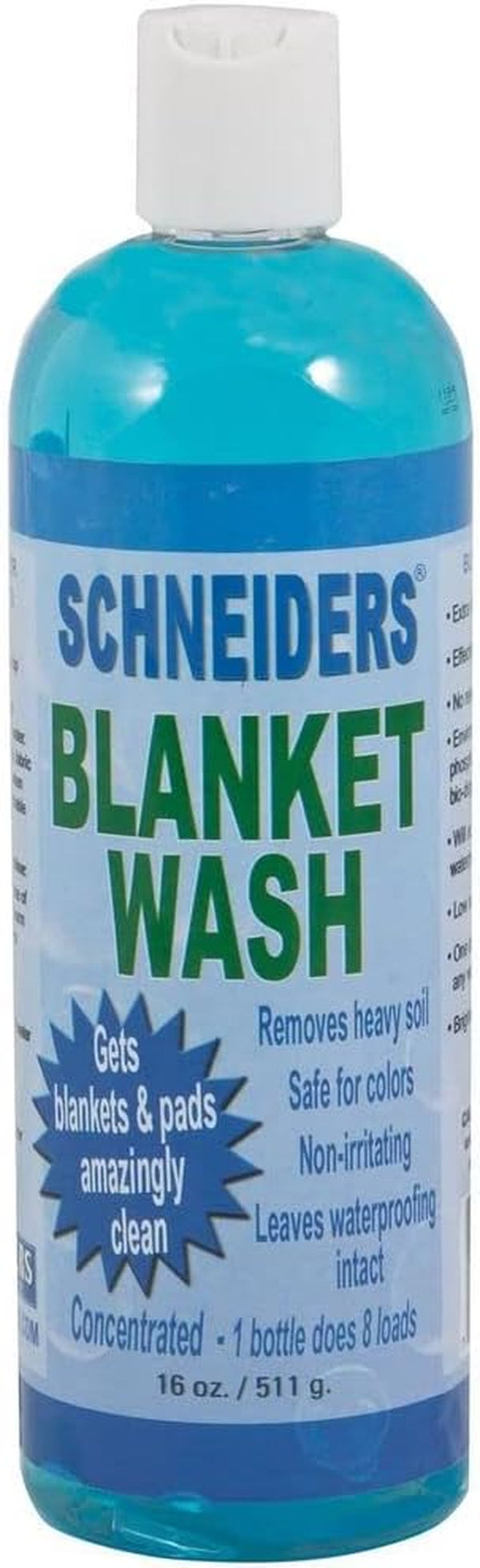 Horse Blanket Wash | Transformative Equine Care | Wash in Waterproofing | Horse Blanket Wash Revives & Protects | Eco-Friendly Formula | Size 16 Oz