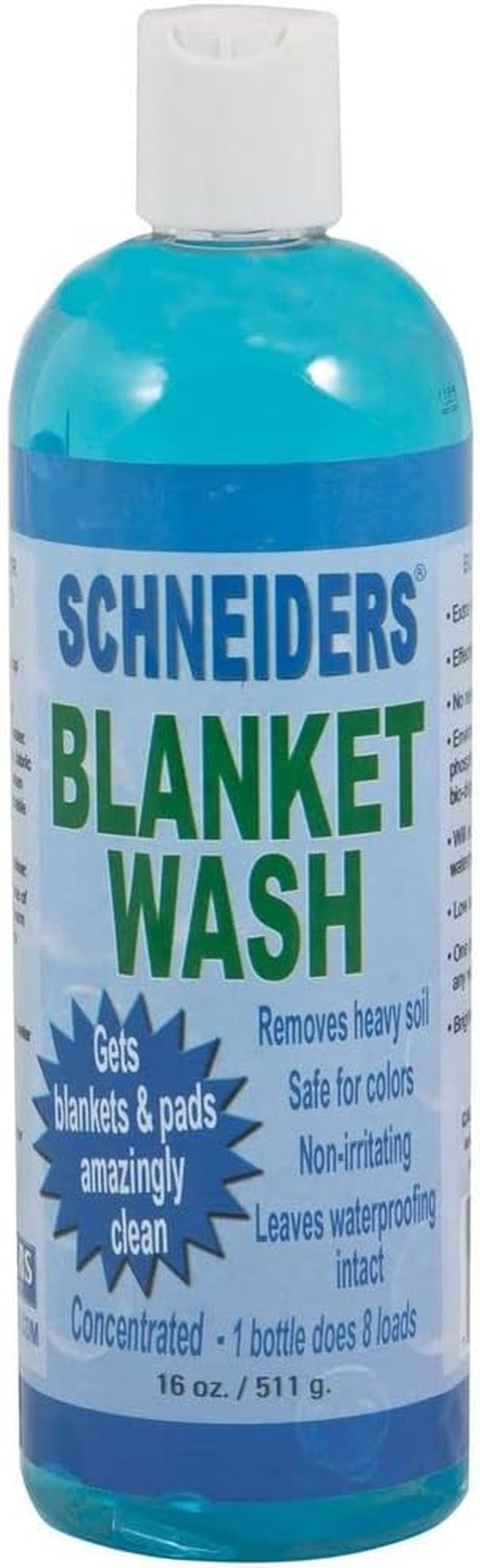 Horse Blanket Wash | Transformative Equine Care | Wash in Waterproofing | Horse Blanket Wash Revives & Protects | Eco-Friendly Formula | Size 16 Oz