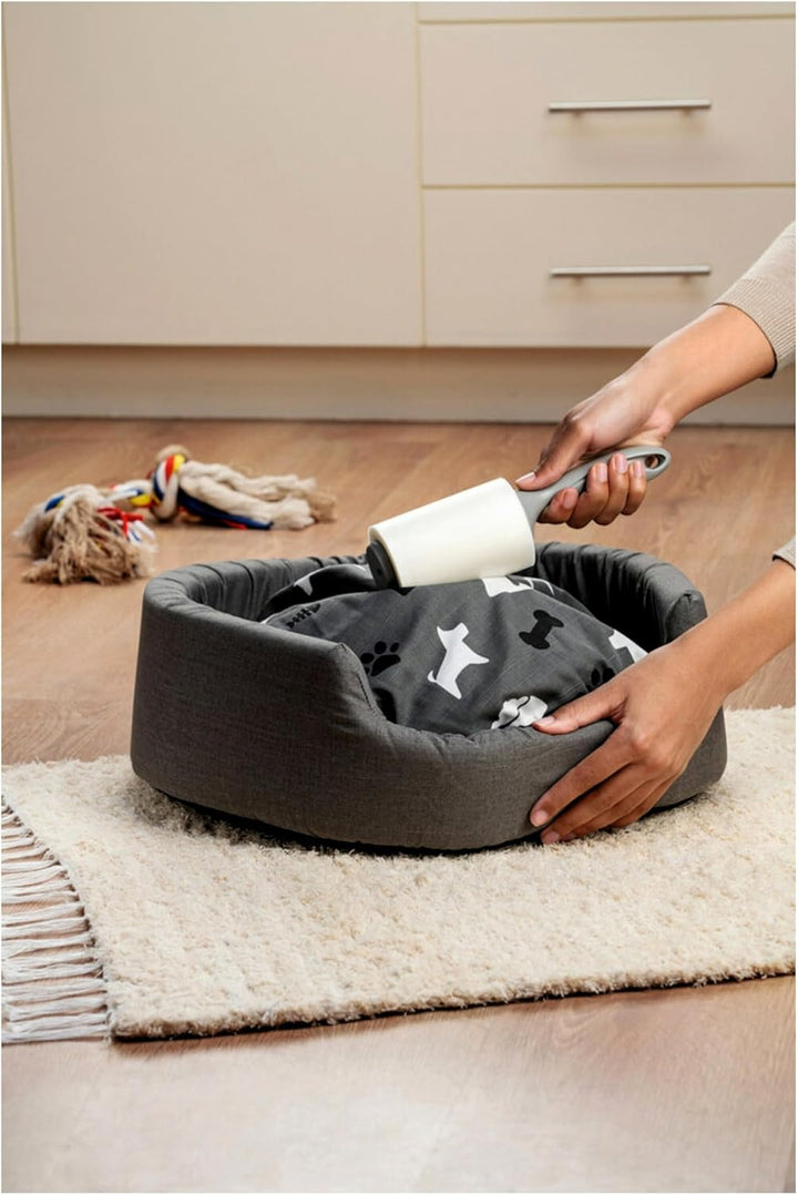 Pet Hair Pickup Extra Sticky Lint Roller, Designed for Removing Fur + Fluff on Couches, Clothes, Dog and Cat Beds, & More, 4 Pack, 192 Easy-Tear Adhesive Sheets Total