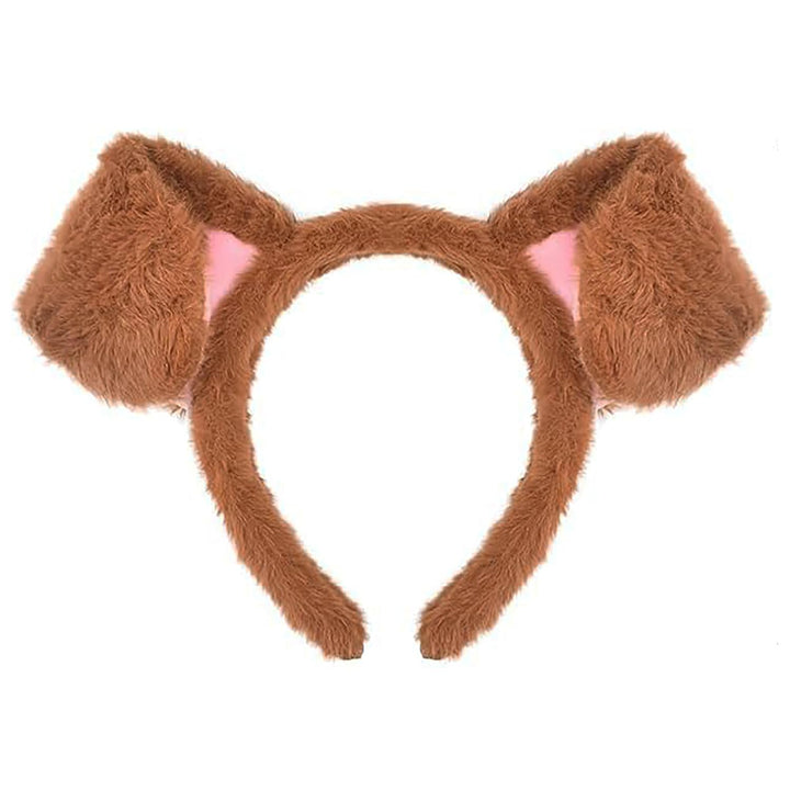 Dalmatian Ears Headband Dog Ears Headband for Women Costume Hair Accessories for Halloween Party Cosplay (Dalmatian Ears, One Size)