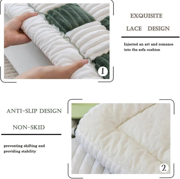 Dog Couch Cover Protector, Dog Couch Coves for Sofa, Couch Cushion for Dogs Washable, Pet Mat Bed Couch Covers for Large Dogs (27.5 X 70.86 Inch, Dark Khaki)