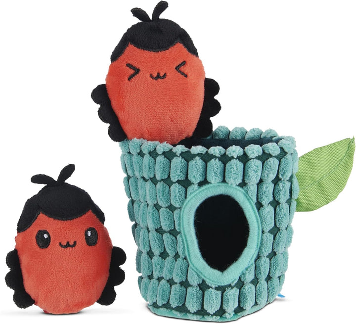 Dog Toys – Barker’S Dozen Donuts Plush 4 in 1 Multi Part Interactive Dog Toy for Dogs & Puppies – Small