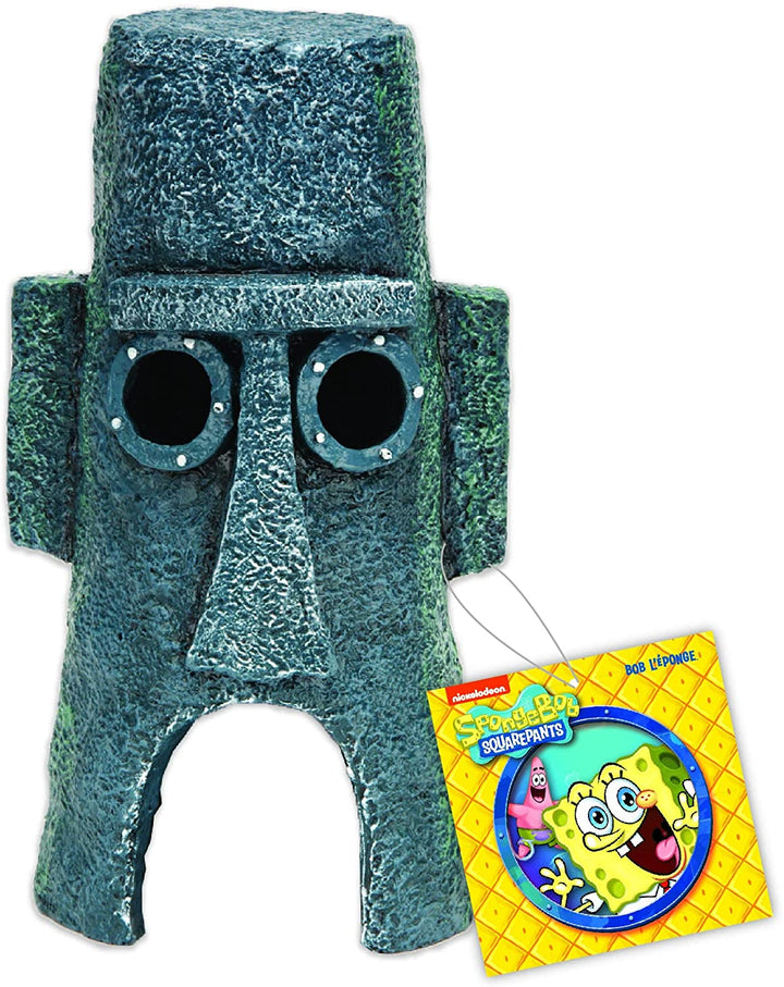 (SBR10EO Spongebob Squarepants Officially Licensed Aquarium Ornament – Spongebob’S Pineapple House – Medium