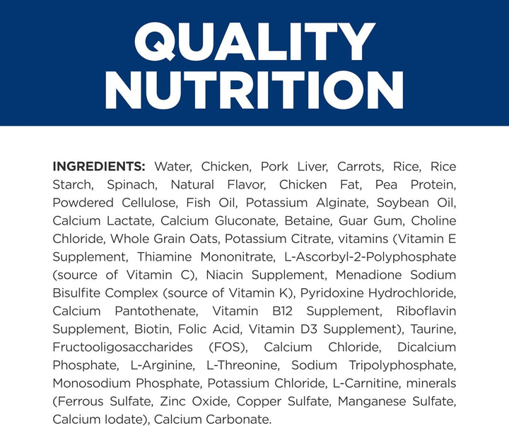 K/D Kidney Care Chicken & Vegetable Stew Wet Cat Food, Veterinary Diet, 2.9 Oz. Cans, 24-Pack