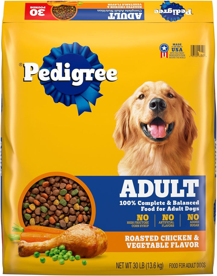 Complete Nutrition Adult Dry Dog Food, Grilled Steak & Vegetable Flavor, 18 Lb. Bag