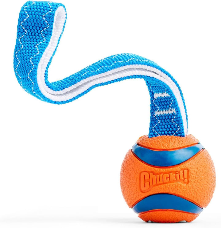 Ultra Tug Dog Toy, Medium Fetch and Dog Ball Tug Toy for Dogs 20-60 Pounds