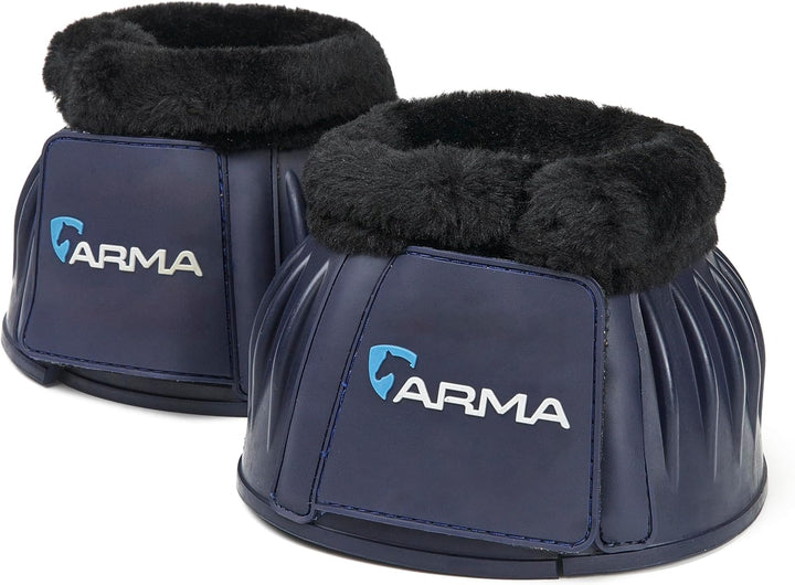 ARMA Fleece Trim Bell Boot (Black, Full)