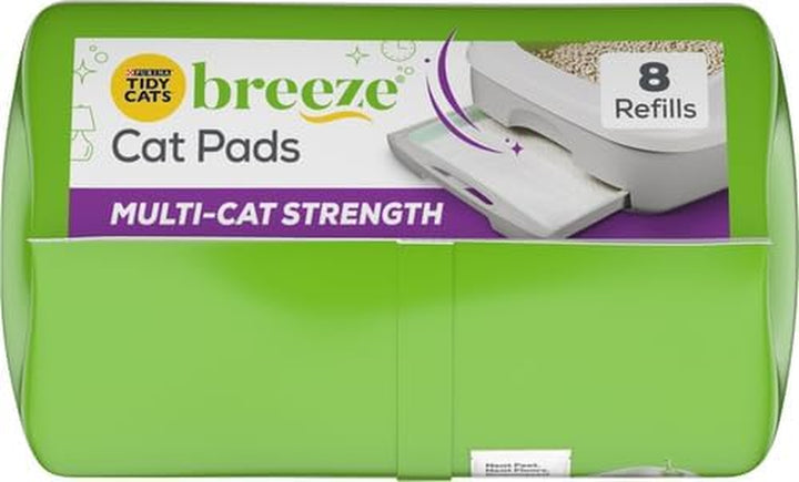 Purina  Cat Litter Breeze Pads Refill Pack Multi Cat Litter Pads - 8 Ct. Bag