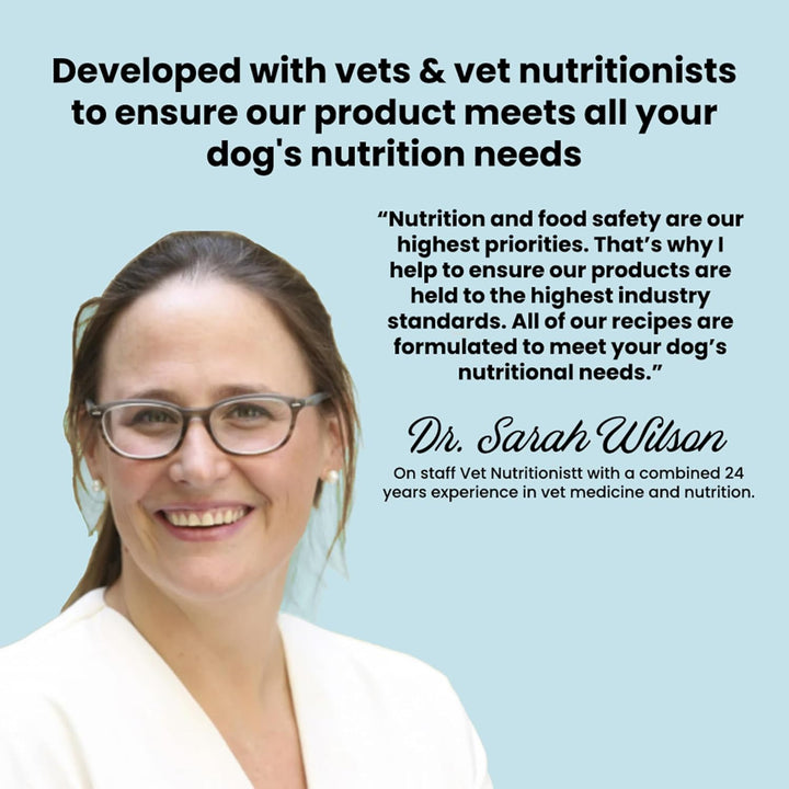 Human-Grade Variety Pack Fresh Dog Food, Complete Meal or Dog Food Topper, 6 Count of 15 to 17-Oz Pouches, 5.9Lbs