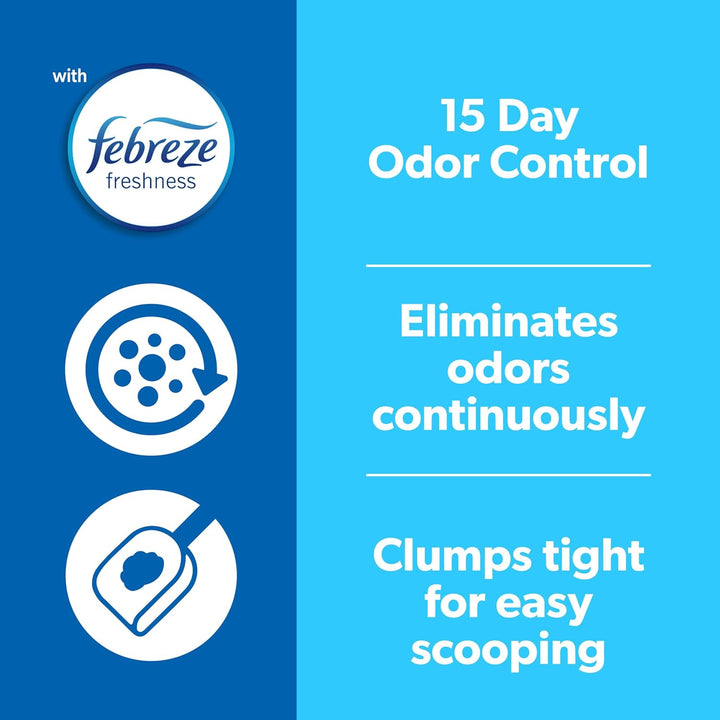 Odor Shield Clumping Litter with Febreze Freshness, 14 Lb. Box