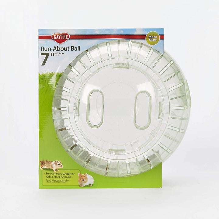 7" Clear Run-About Exercise Ball for Pet Hamsters & Gerbils