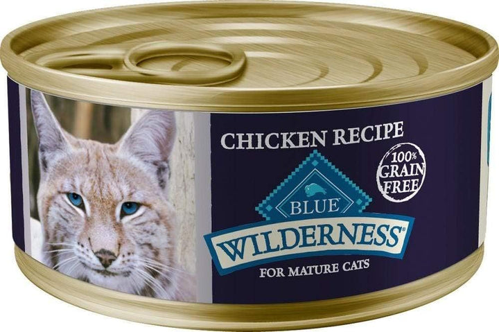 Wilderness High Protein, Natural Adult Pate Wet Cat Food Variety Pack, Chicken, Salmon, Duck 3-Oz Cans (12 Count- 4 of Each Flavor)