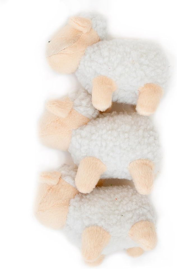 Burrow Replacement Miniz - Interactive Dog & Puppy Toys for Boredom, Stimulating Pet Products to Keep Them Busy, Plush Refills for Hide & Seek Puzzle, Squeaky Toy for Enrichment - Hedgehogs