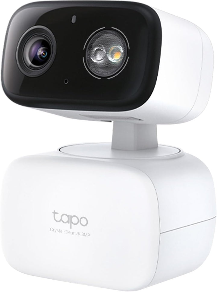 Tapo 2K Pan/Tilt Security Camera for Baby Monitor, Dog Camera W/Motion Detection, 2-Way Audio, Siren, Night Vision, Cloud & SD Card Storage, Works with Alexa & Google Home, 2-Pack (C210P2)