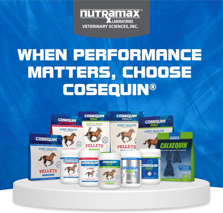 Nutramax Cosequin ASU Joint Health Supplement for Horses - Powder with Glucosamine, Chondroitin, ASU, and MSM, 1320 Grams