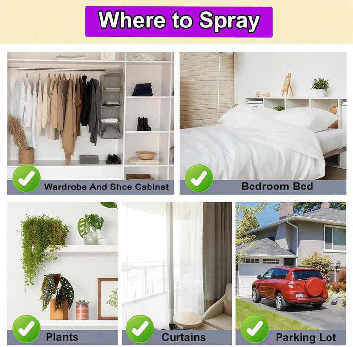 Cat Deterrent Spray,5 Fl Oz Natural Safe Cat Spray for Indoor & Outdoor,Effective Training Aid for Furniture,Sofas,Rugs,Yellow