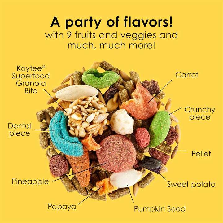 Fiesta Rabbit Food, Nutritious and Fun Blend, Supports Dental Health and Digestion, 3.5 Pounds