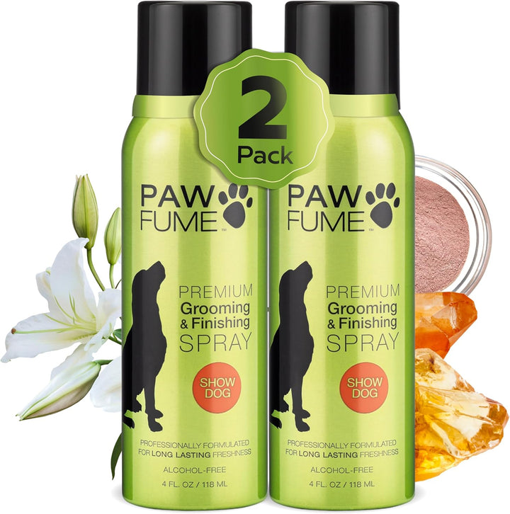 PAWFUME Dog Perfume Spray Long Lasting Scent for Grooming, Show Dog, 1-Pack – Keep Your Pup Fresh All Day – Hypoallergenic, Alcohol-Free, Detangling & Moisturizing – Salon-Quality Dog Cologne Spray
