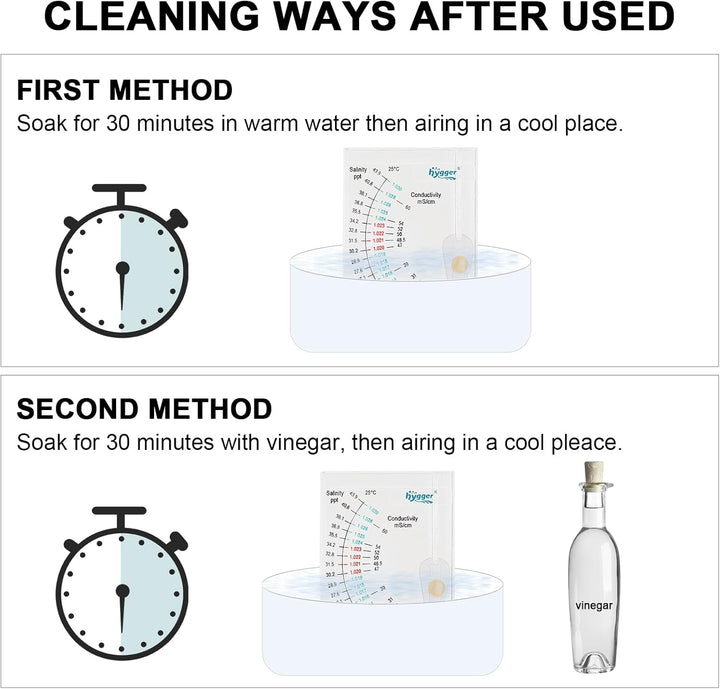 Salinity Tester, Transparent Acrylic Aquarium Hydrometer Sea Specific Gravity Test Salinity Meter for Fish Tank Pond Water Saltwater Freshwater, Accurate Automatic Hydrometer