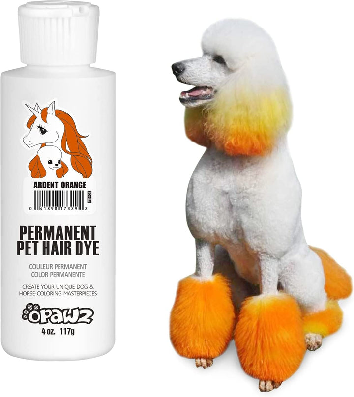 Permanent Dog Hair Dye, Pet Hair Dye Safely Used by Grooming Salons for a Decade, Pet Safe Dye Lasts over 20 Washes, Bright Color for Dogs and Horses (Adrian Pink)