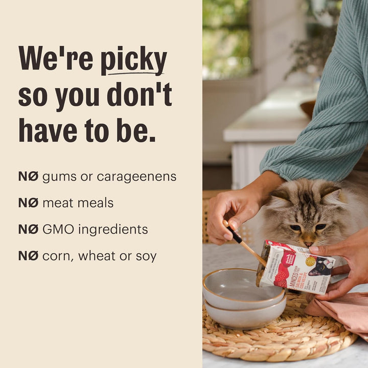 Cat Grain Free Mousse in Goat'S Milk Variety Pack, 2.8Oz (Pack of 8)