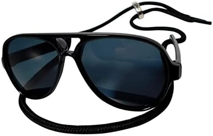 G029 Small Dog Breed up to 15Lbs Cat Pet Aviator Sunglasses Glasses (Black)