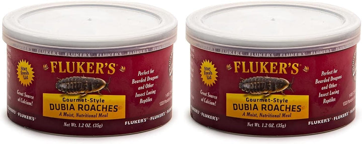 Gourmet Mealworms, Canned Food for Reptiles, Fish, Birds and Small Animals, 1.23 Oz