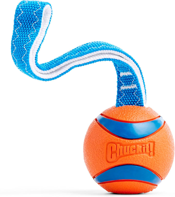 Ultra Tug Dog Toy, Medium Fetch and Dog Ball Tug Toy for Dogs 20-60 Pounds