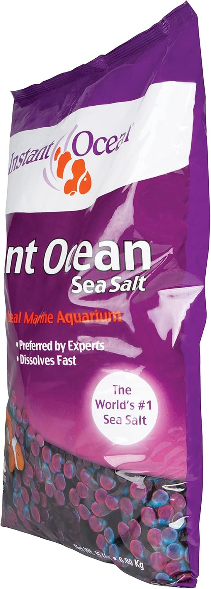 Sea Salt 50 Gallons, for Marine Aquariums, Fast Dissolving