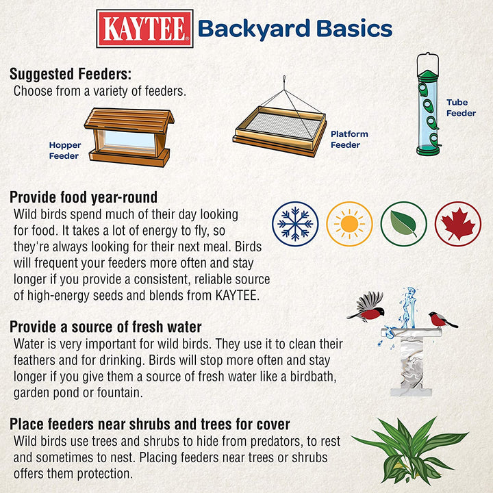 Wild Bird Ultimate No Mess Wild Bird Food Seed for Cardinals, Finches, Chickadees, Nuthatches, Woodpeckers, Grosbeaks, Juncos and Other Colorful Songbirds, 9.75 Pound