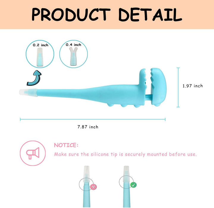 Cat Pill Shooter, Pet Pill Dispenser with 2 Silicone Tips, Medicine Pill Pusher for Cats, Puppies and Small Animals