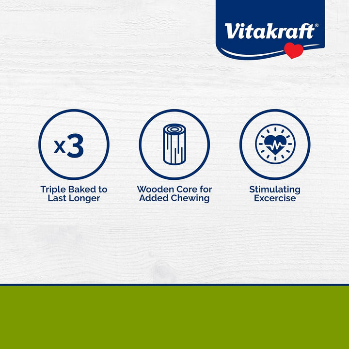 Crunch Sticks Rabbit Treat - Carrot and Honey - Rabbit Chew Sticks (Wild Berry & Honey)