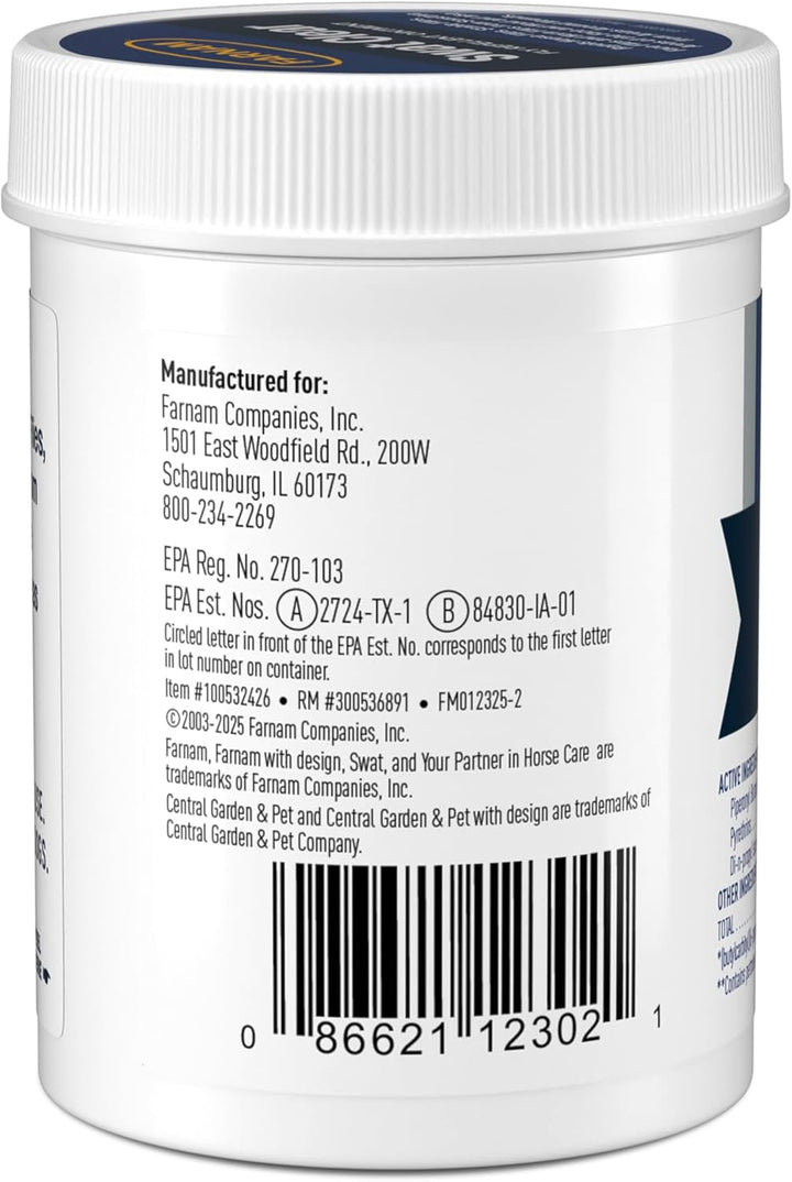 Swat Fly Repellent Ointment for Wounds, Sores, Scratches and Abrasions, 7 Oz