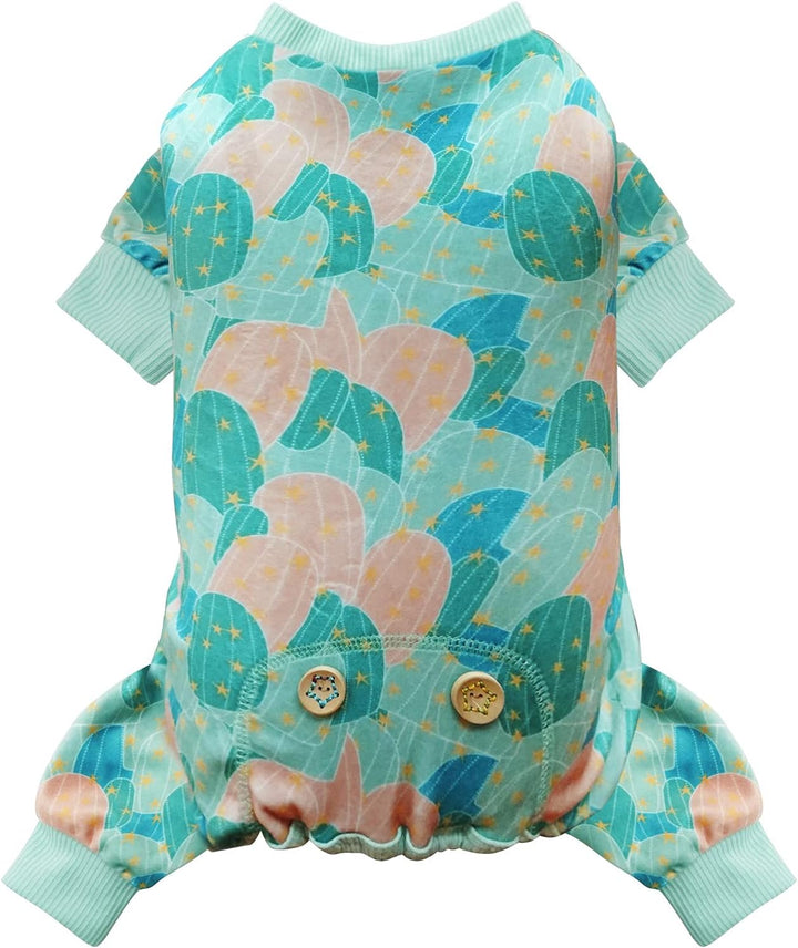 Dog Pajamas Velvet Dog Pajamas Large Sized Dogs Soft Dogs Clothes Pjs with Yellow Ducks Pattern Stretchy Pet Jammies Coat Comfy Pet Onesie Costume, 3X-Large