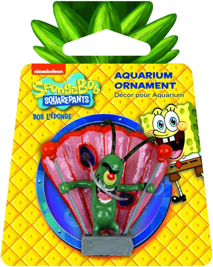 (SBR10EO Spongebob Squarepants Officially Licensed Aquarium Ornament – Spongebob’S Pineapple House – Medium