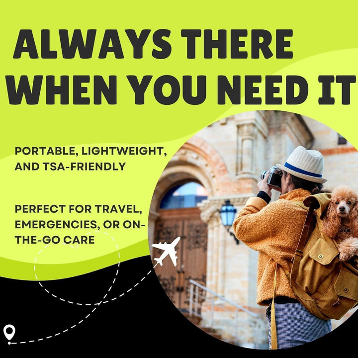 Styptic Powder for Dogs, Cats & Birds (2 Oz) – Fast-Acting Blood Clotting & Bleed Stop Powder for Pet Nail Trims, Clipping & Cuts – Easy-Use Wide Mouth DIP Can – First Aid Grooming Essential