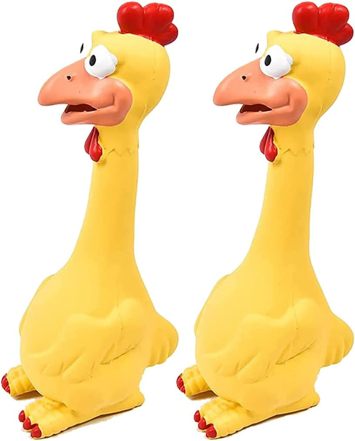 Horse Toys, Rubber Chicken Squeaky Toys Play Reduce Separation Anxiety Fetch,Horse Play Ball Soccer Ball.For Medium or Large Pet Breeds Dog