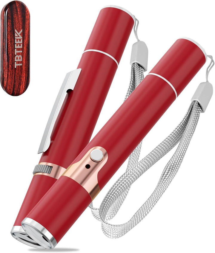 Cat Toys for Indoor Cats, 2 Pieces, Rechargeable, 7 Adjustable Patterns, Interactive Kitten Pet Dog Red Dot Chase Light Toy for Cats Fun Playing Exercise…