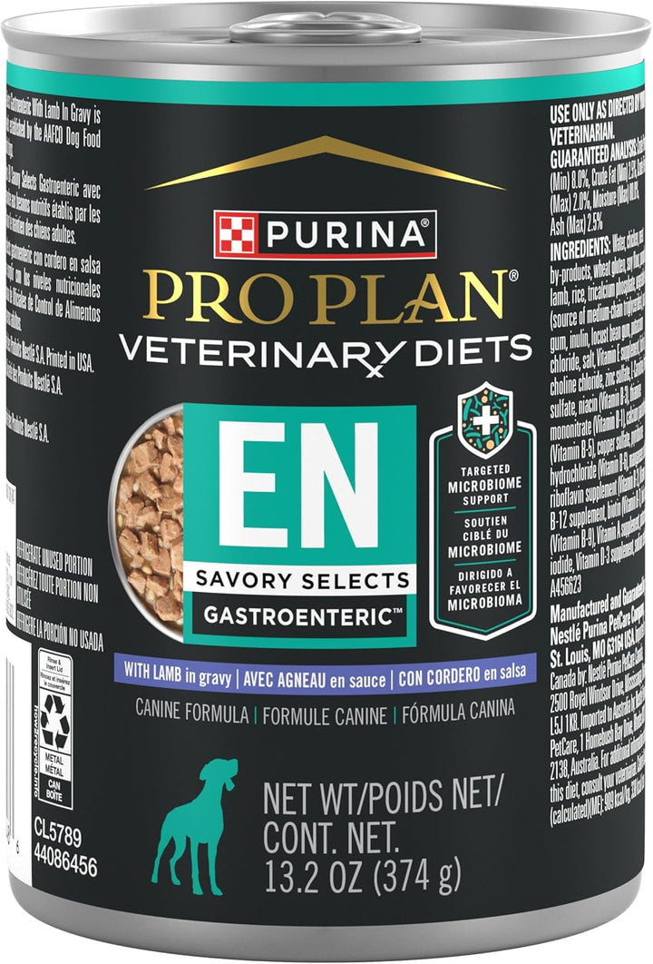 Purina  EN Gastroenteric Canine Formula Wet Dog Food - (Pack of 12) 13.4 Oz. Cans