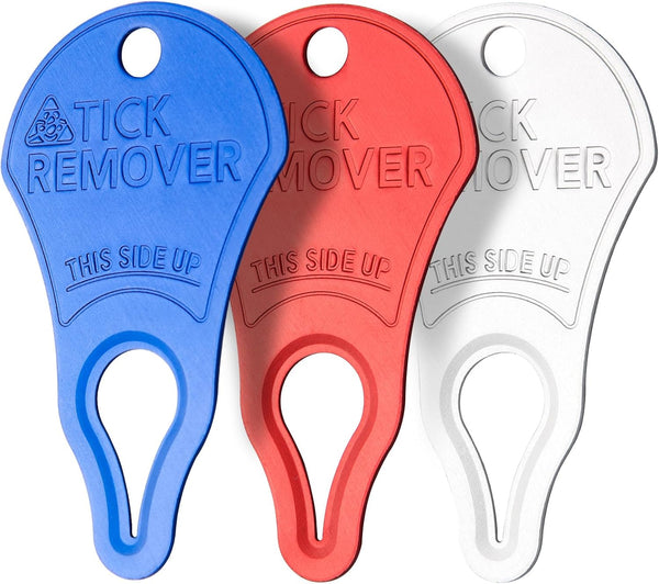 3 Pack Portable Tick Removal Tools, Tick Remover Tools for Dogs, Pets and Humans, Efficient, Safe and Reliable, Tick Key Essentials for Outdoor Activities