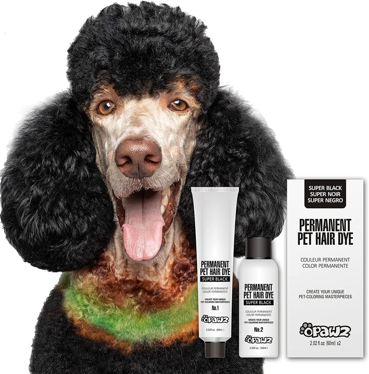 Permanent Dog Hair Dye, Pet Hair Dye Safely Used by Grooming Salons for a Decade, Pet Safe Dye Lasts over 20 Washes, Bright Color for Dogs and Horses (Adrian Pink)