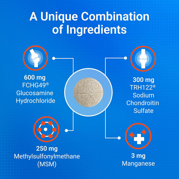 Cosequin for Dogs Joint Health Supplement, Contains Glucosamine for Dogs, plus Chondroitin and MSM, Supports Healthy Joints, for All Breeds and Sizes, Chewable Tablets, 132 Count