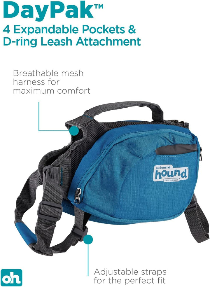 Kyjen  the Quick Release Dog Backpack (Assorted, Medium)